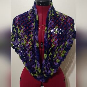 Handmade Crochet Shawl Wrap